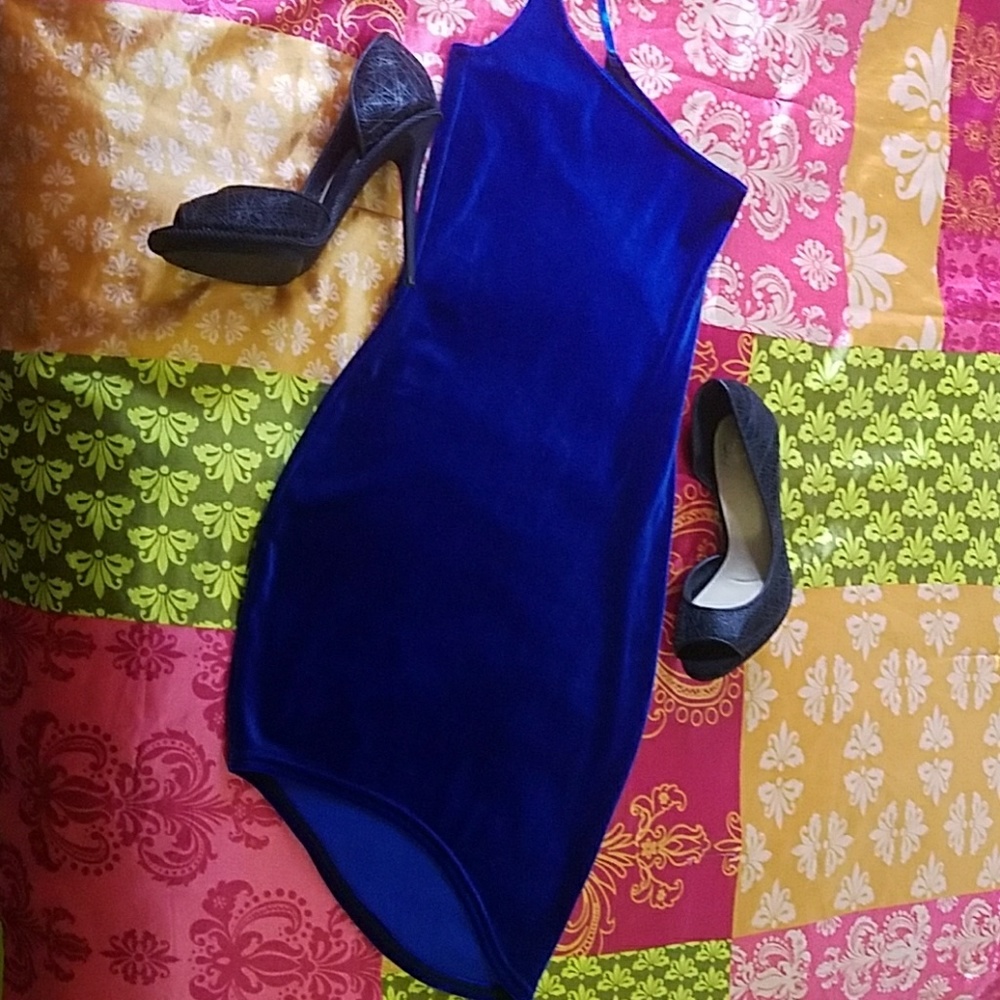 Blackmilk Clothing blue dress